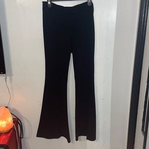 Stretchy flare dress pants